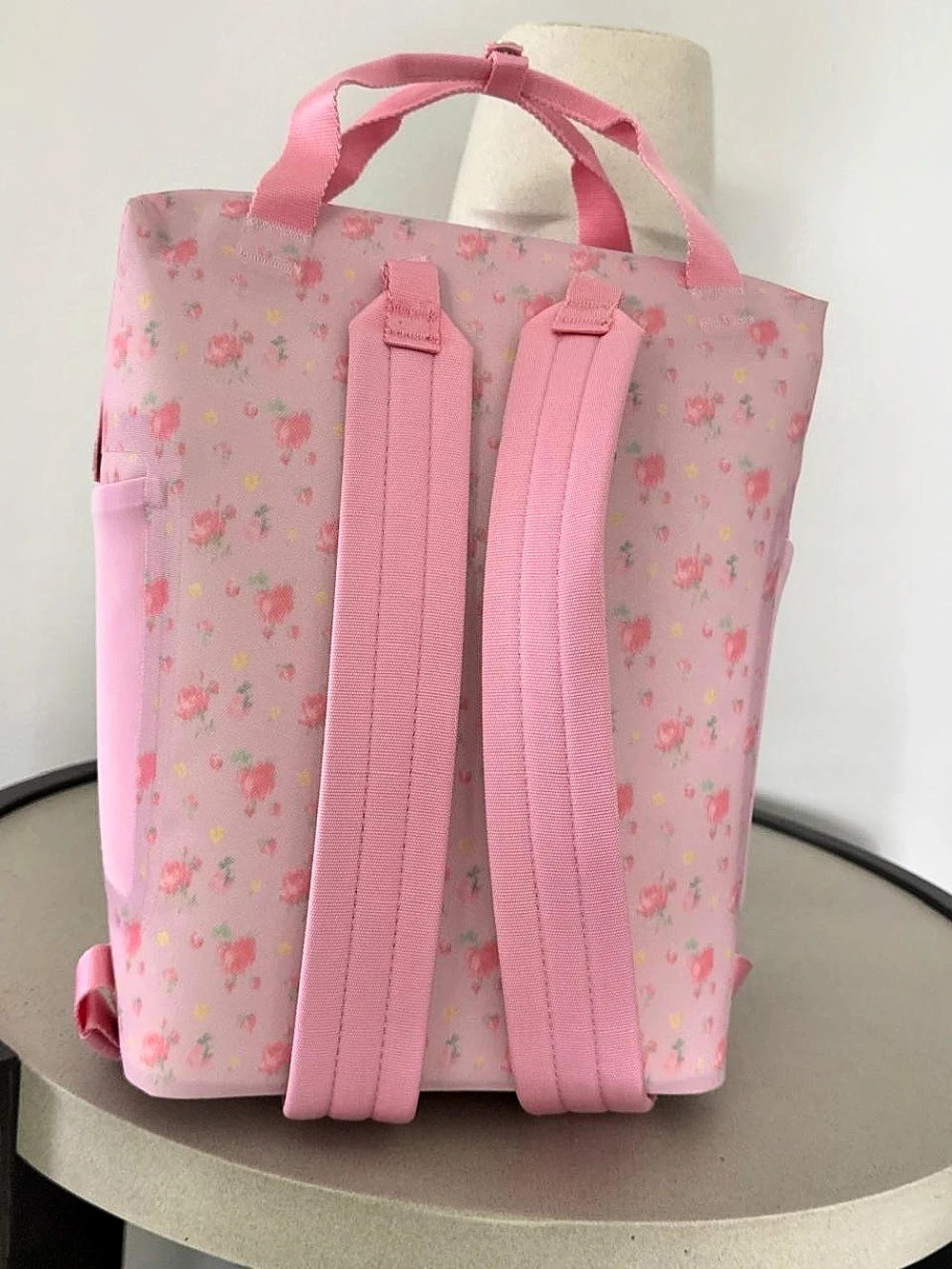Stanley Madeleine Mini Soft Backpack Floral Pink Mini Backpack NWT - Picture 4 of 6